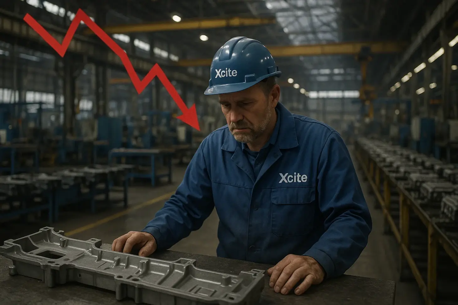 Производство Xcite: спад на фоне изменений рынка